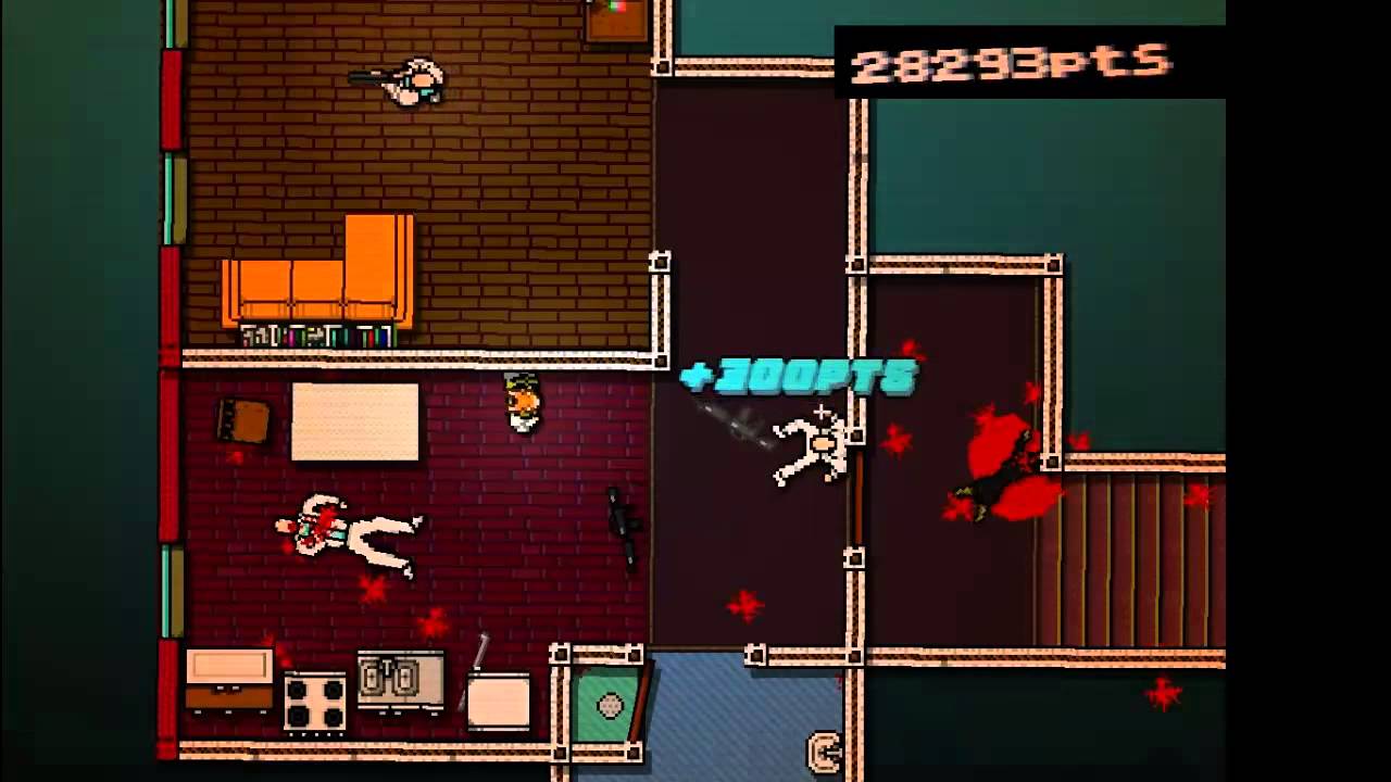Hotline Miami Walkthrough 11 Chapter 7 Neighbors YouTube