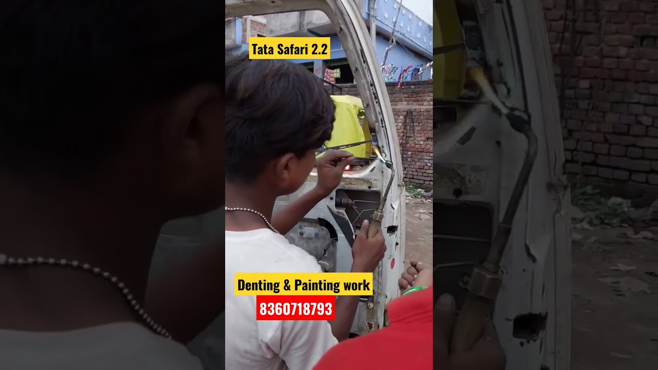 Tata safari Dent Paint work