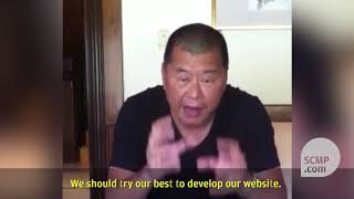 Apple Daily founder Jimmy Lai talks about his business strategy in leaked video