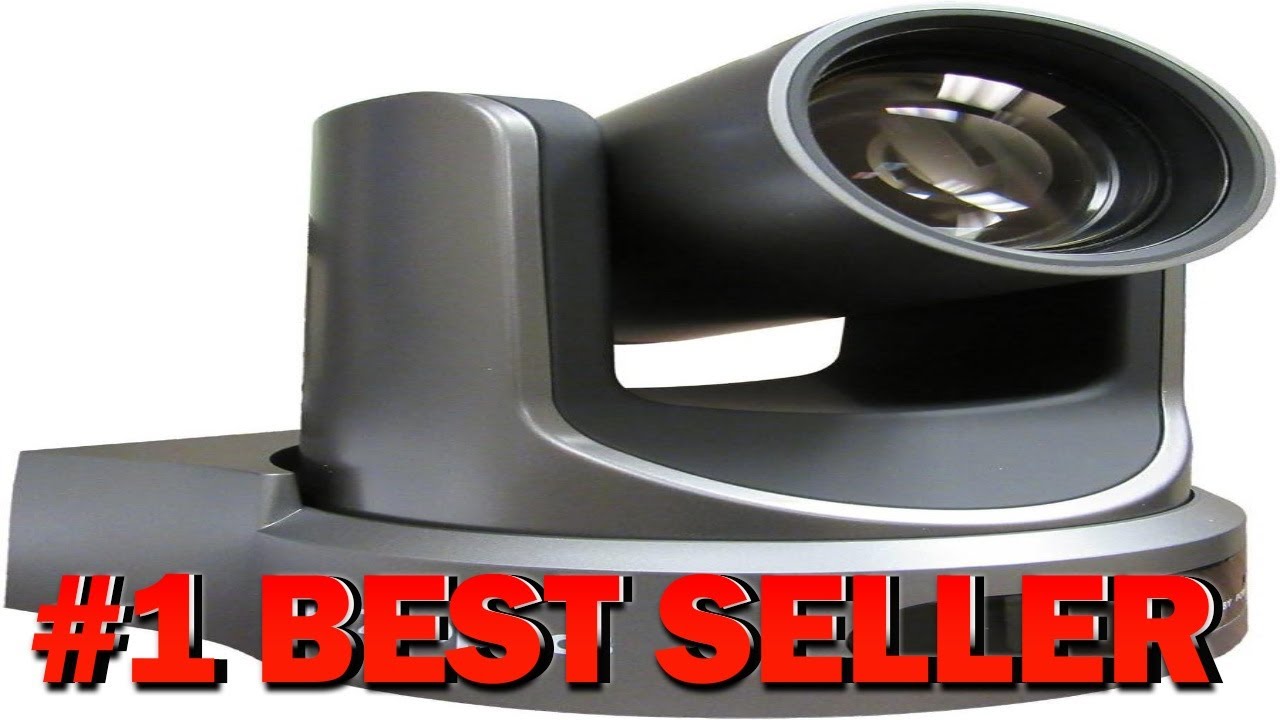 PTZOptics 12x USB Gen2 Full HD Broadcast and Conference Indoor PTZ Camera (Gray) - B01BI88OLO