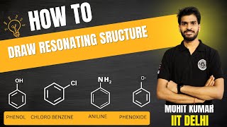 Resonating Structures of Phenol, Phenoxide Ion, Chlorobenzene &amp; Aniline | Organic Chemistry