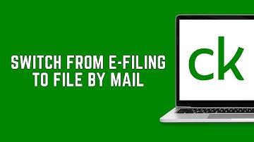 How To Switch From E-Filing To File By Mail On Credit Karma Tax 2024 | Change From Mail To E-File