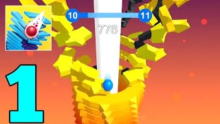 Stack Ball - Gameplay Walkthrough Part 1 (2026) screenshot 3