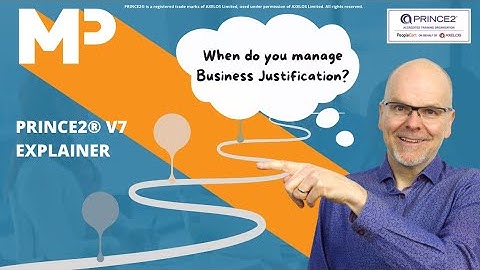 When do you manage Business Justification in a PRINCE2® project?