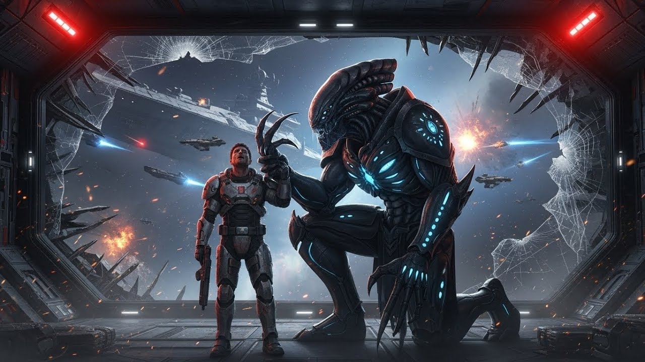 The Alien Warrior Pleaded: “Human, Don’t Leave Us Behind”