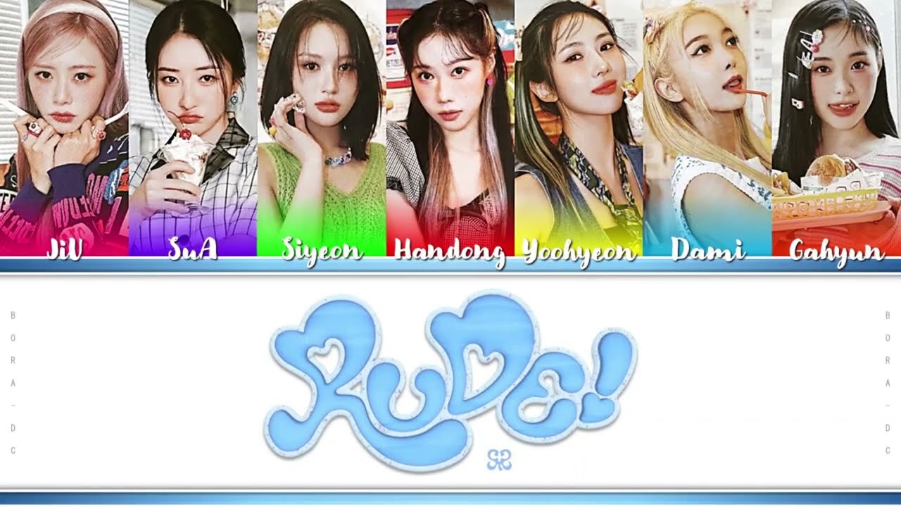 [AI COVER] How would DREAMCATCHER sing RUDE! by HEARTS2HEARTS (color coded lyrics)