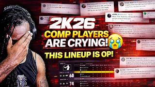 2K26: COMP COMMUNITY IN PANIC OVER NEW META 😬 | NBA 2K26 NEWS UPDATE