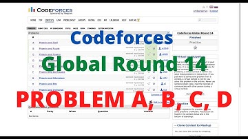 Problem A, B, C, D | Codeforces Global Round 14 | Discussion with Yash Kumar