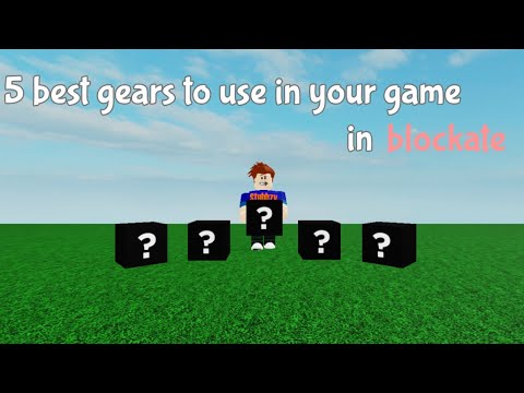 Top 5 GEARS to use in your Blockate world! - YouTube