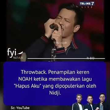 Ariel Noah - Hapus aku | Live Fyi
