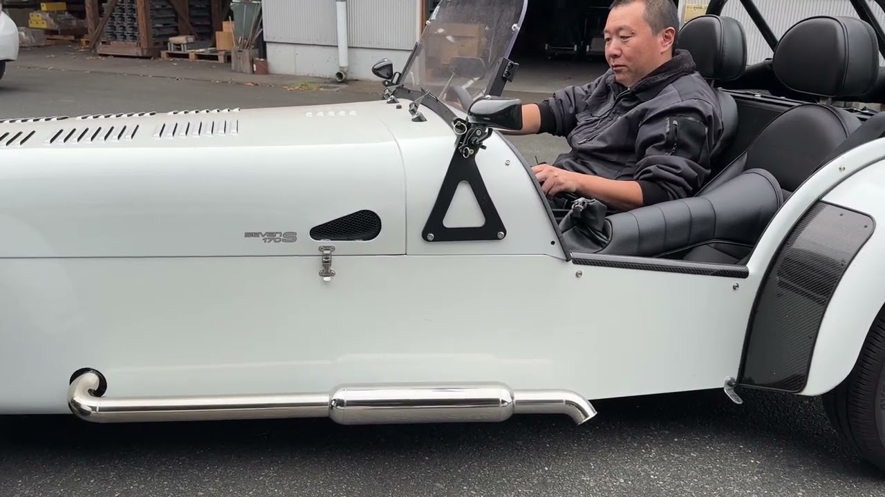 セブン170専用スマートマフラー排気音#スーパーセブン #ケーターハム