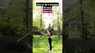 Celebrity How to do a stripped 45 toss 😮 | #colorguard #marchingband #dci Wealth