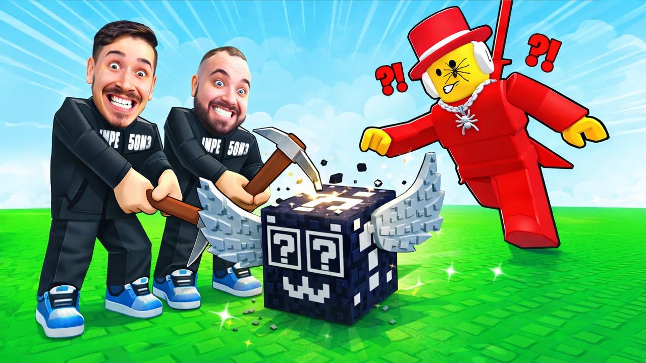 RUŠIMO BRAINROT LUCKY BLOKOVE U ROBLOXU!