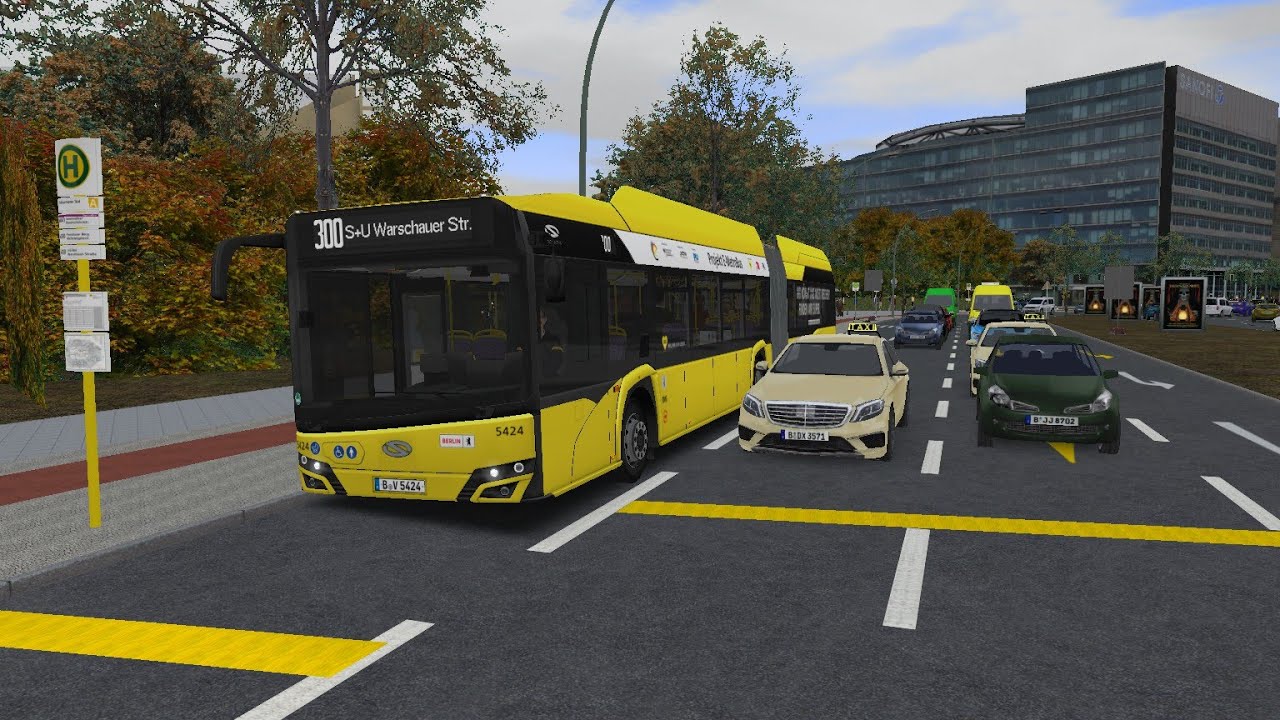 OMSI 2 - Add-on Berlin Linie 300 - Solaris Urbino 18 IV Electric