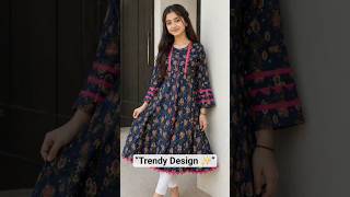 Stylish Frock Suit Stitch | Teenage Girl Summer Outfit Final Look 💖#shorts
