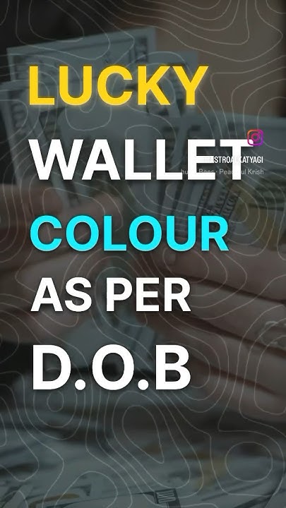 lucky-wallet-colour-as-per-dob-astrology-ytshorts-trendingshorts