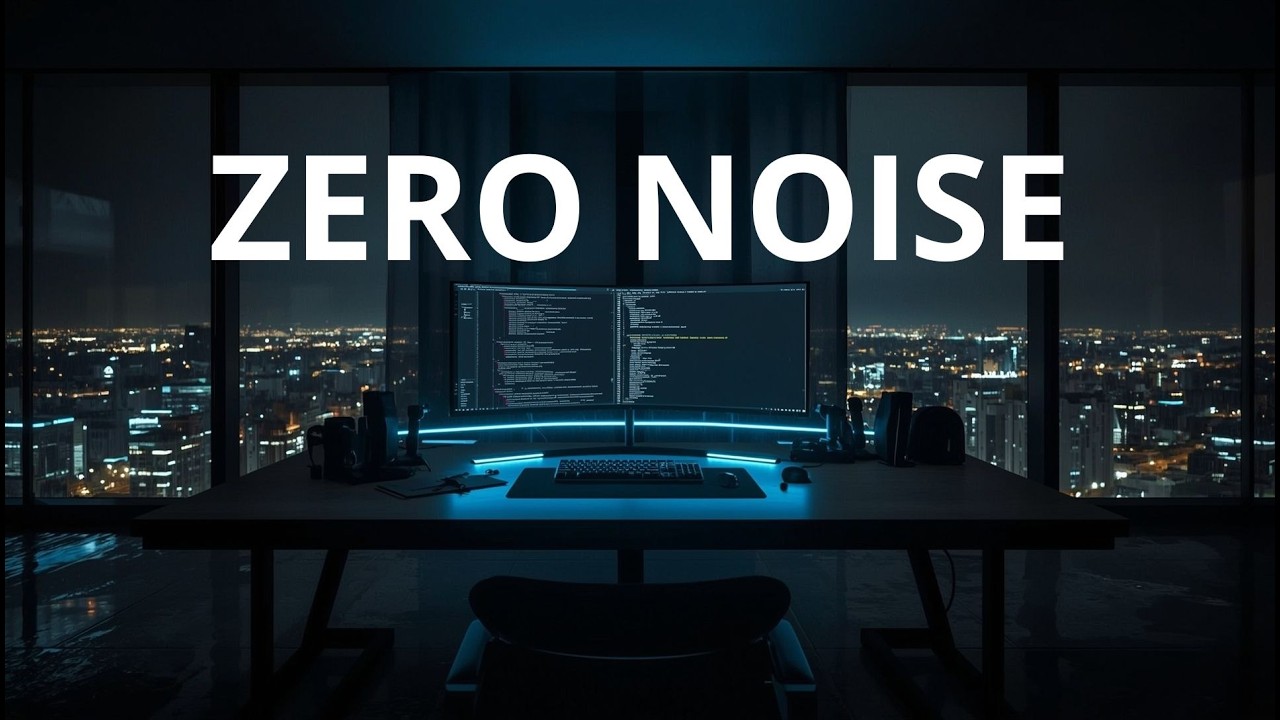 No Distractions Ambient for Deep Work • 65 BPM Clean Focus Music