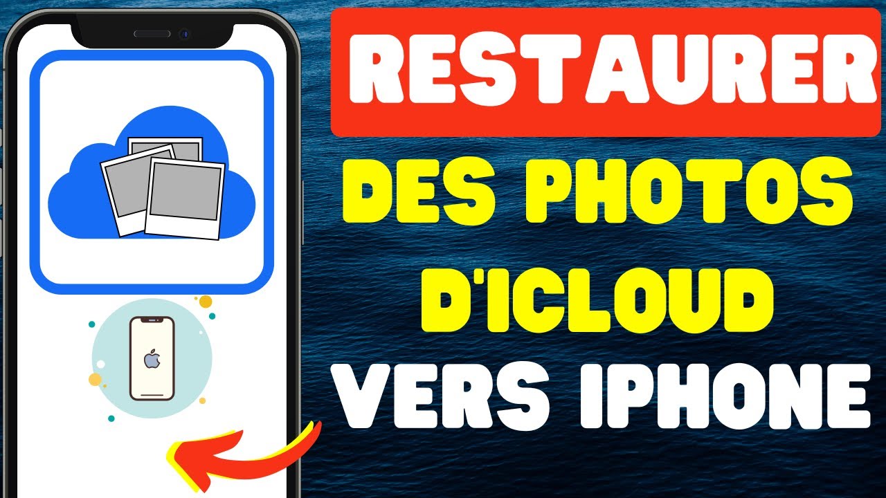 Comment restaurer des photos d'iCloud vers iPhone - YouTube