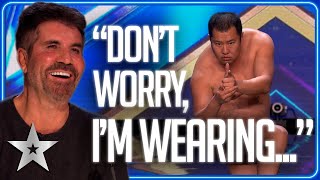 Don't worry... TONIKAKU IS WEARING! | Unforgettable Audition | Britain's Got Talent