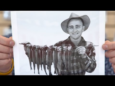 The Story Behind the Man on the Eagle Claw Snell Packaging | 100 Years of  Eagle Claw - YouTube