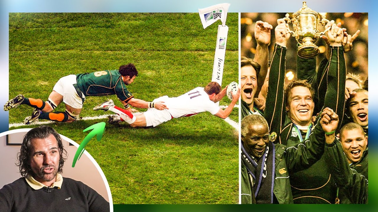 The tackle that WON South Africa the Rugby World Cup - YouTube