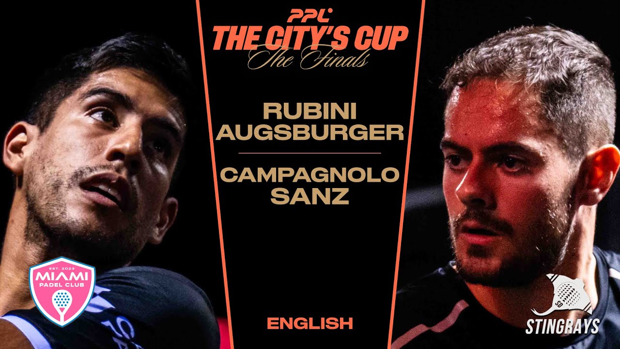 The City's Cup 2025 - Miami Padel Club Tapia / Chingotto vs San Diego Bautista / Bergamini [English]