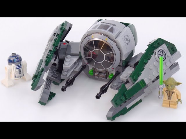 Lego Star Wars 75360 Le chasseur Jedi de Yoda Unboxing & Speed Build 