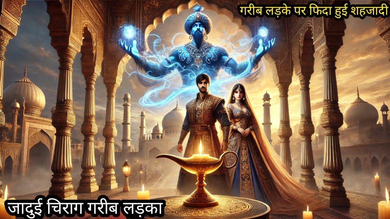 गरीब लड़का आशिक शहजादी जादुई जिन्न चमत्कारी चिराग Garib Ladka Aashiq Shehzadi Chamatkari Chirag
