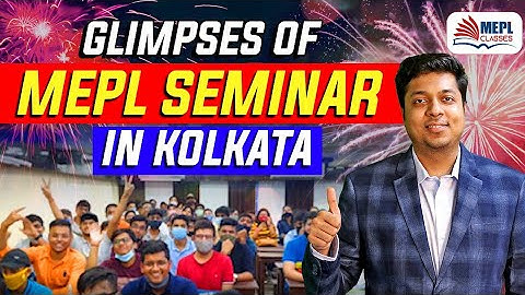 Glimpses Of MEPL Seminar In Kolkata | CA CS CMA | Mohit Agarwal