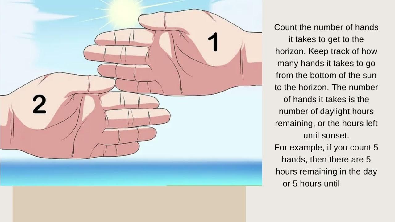 How To Tell Time Without A Clock In 30 Seconds Super Easy Method