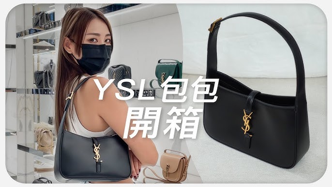 YSL LE 5 À 7 Hobo Bag, Unboxing & First Impression, Saint Laurent  Shoulder Bag