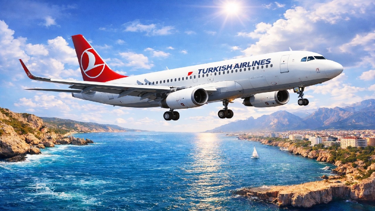 За границей  VATSIM Ларнака - Анталья  Fenix A320