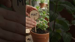 Log Slice Plant Labels 🌿 Rustic Garden DIY