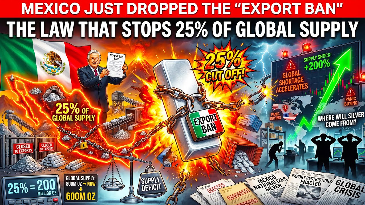 MEXICO Just Dropped The "Export Ban" | The Law That Stops 25% of Global Supply