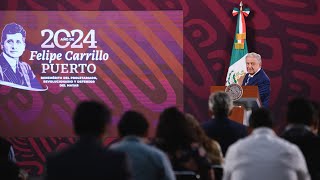 “Apoyemos la paz y la fraternidad universal”: presidente; llama al cese al fuego en Medio Oriente by Andrés Manuel López Obrador 21,358 views 2 days ago 9 minutes, 30 seconds