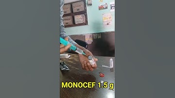 How to dilute injection ? injection ko kaise ghole ? Green Instrument #injection #monocef #doctor