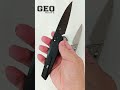 Black DLC M390 blade &amp; marbled titanium handle. Performance meets style. Thoughts on this black look