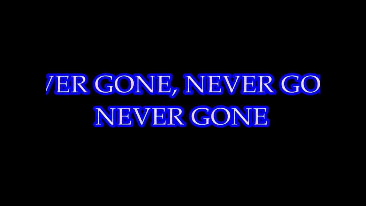 Never Gone Lyric Andee - Never Gone (Lyrics) - YouTube