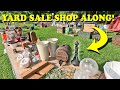 Grab that genie bottle  yard sale shop with me  ebay reselling