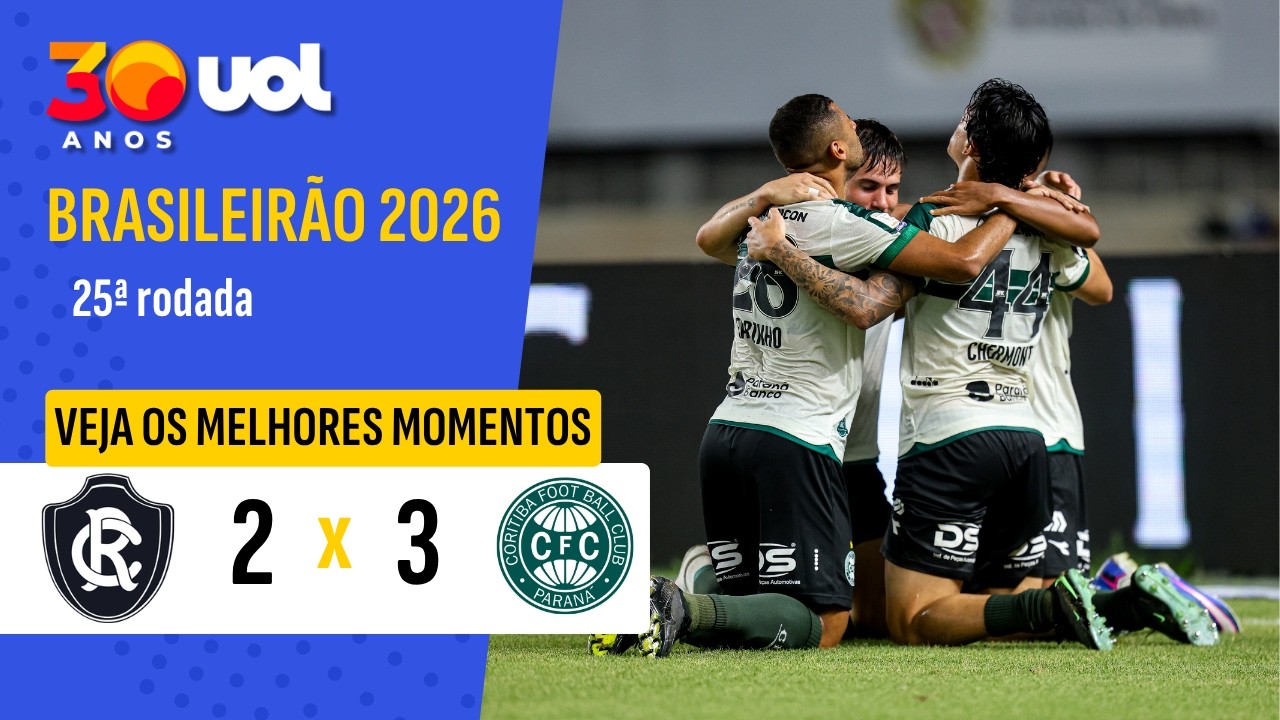 REMO 2 X 3 CORITIBA | JOGAÇO COM DUAS VIRADAS! | MELHORES MOMENTOS | BRASILEIRÃO 2026
