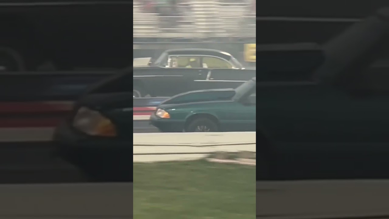 Mustang vs 55 Chevy Gasser Extreme 660 Drag Racing