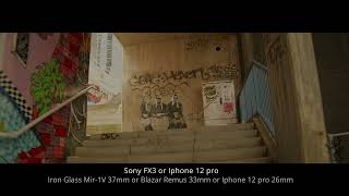 Sony FX3 vs Iphone 12 Pro - Blazar REMUS & Iron Glass MIR-1V