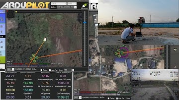 Ardupilot Antenna Tracker test 1