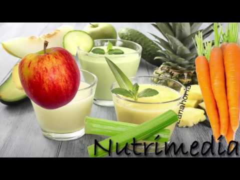 4 Recetas de Jugos Naturales Para Desinflamar el Vientre Y El Estomago Y Bajar de Peso