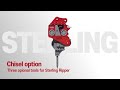 Sterling Rippers - Tooth, Chisel, Compaction plate option