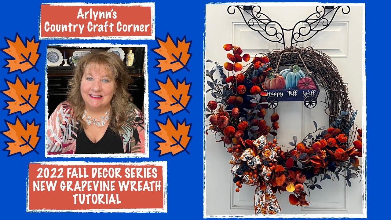 2022 FALL DECOR SERIES // GRAPEVINE WREATH TUTORIAL