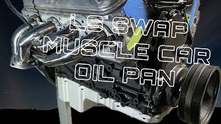 Cheap LS Swap Oil Pan Install