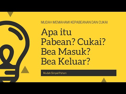 Video: Apa Perbedaan Antara Bea Masuk Dan Bea Masuk?