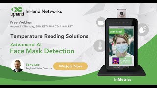 August 2020 Webinar: ReopenSafely | Temperature Reading & Face Mask Detection