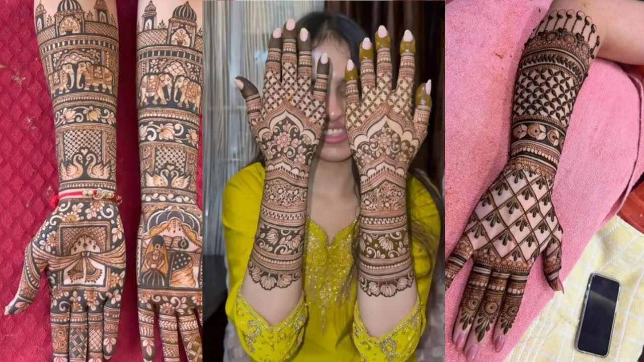 Bridal mehandi design||30 + design 😍❤️
